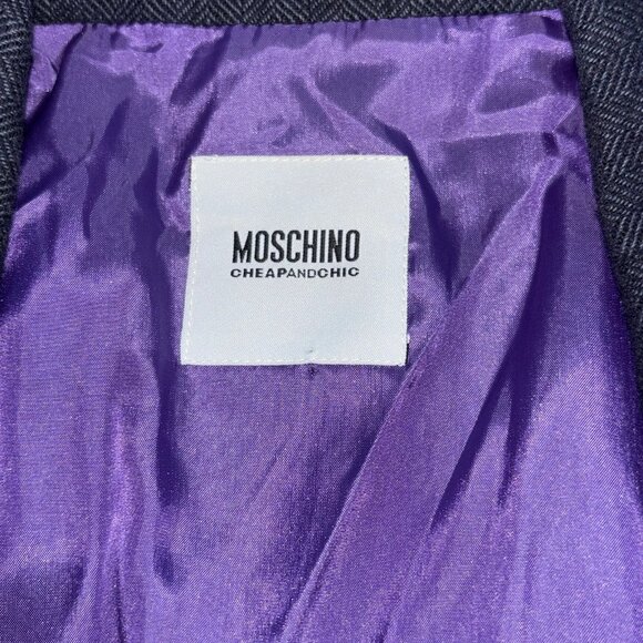 MOSCHINO women's blazer size 8 - Picture 2 of 3